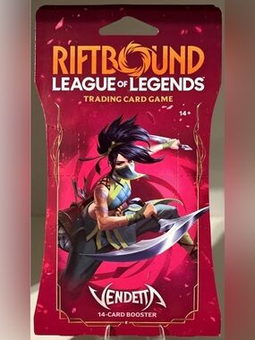 Rift bound / League Of Legends TCG: Vendetta (VEN) - AKALI - 1 Booster Pack